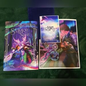 *SIGNED* Special Edition Smoke & Scar Romantasy Book: AcryliPics Edition